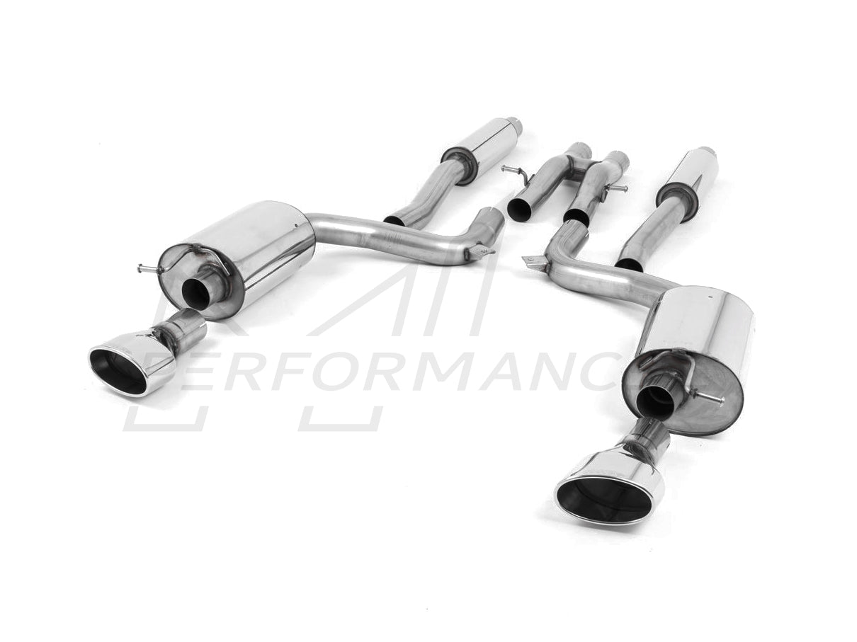 MillTek Audi B7 RS4 Valved & Non-Resonated Cat-Back Exhaust - ML Performance UK