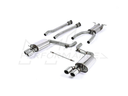 MillTek Audi C6 S6 Road+ Cat-Back Exhaust - ML Performance UK