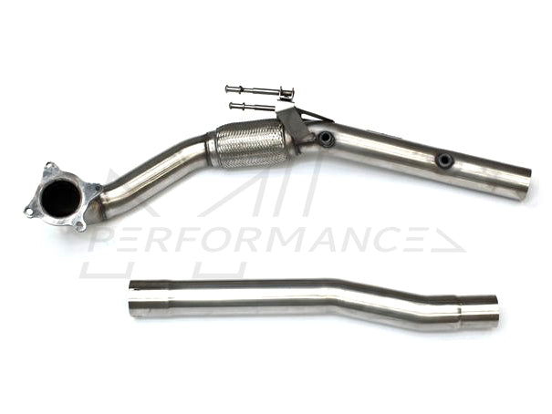 Milltek Mercedes-Benz W177 C118 Large Bore Downpipe and Hi-Flow Sports Cat (A35 AMG & CLA35 AMG) - ML Performance UK