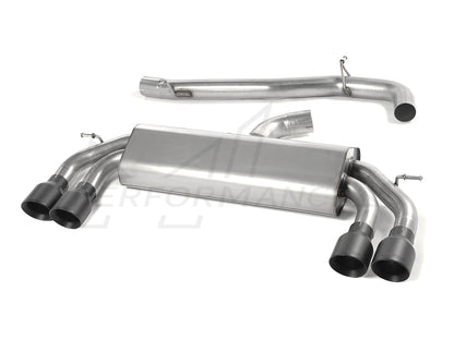 MillTek Volkswagen Golf Mk7.5 R Cat-Back Exhaust 2.0 TSI 300PS (GPF Equipped Models Only) - ML Performance UK