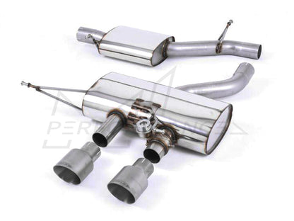 MillTek VW 2.0TFSI MK6 Golf R Resonated Cat-Back Exhaust System - ML Performance UK 