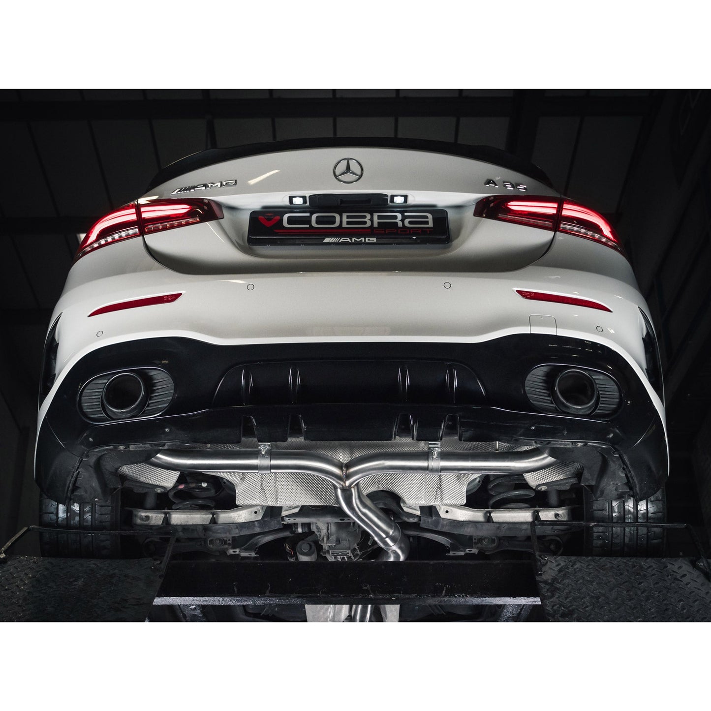 Cobra Exhaust Mercedes-AMG A 35 Saloon Venom Cat Back Performance Exhaust