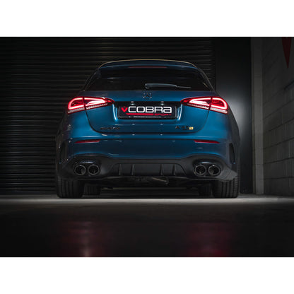 Cobra Exhaust Mercedes-AMG A 45 S Venom Cat Back Rear Box Delete Performance Exhaust