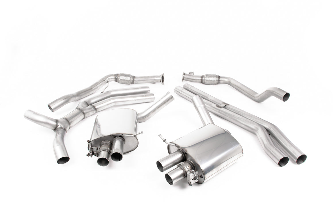 MillTek Audi B9 RS5 Sportback Cat-Back Exhaust System - Non-OPF/GPF - ML Performance UK