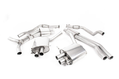 MillTek Audi B9 RS5 Sportback Cat-Back Exhaust System - Non-OPF/GPF - ML Performance UK