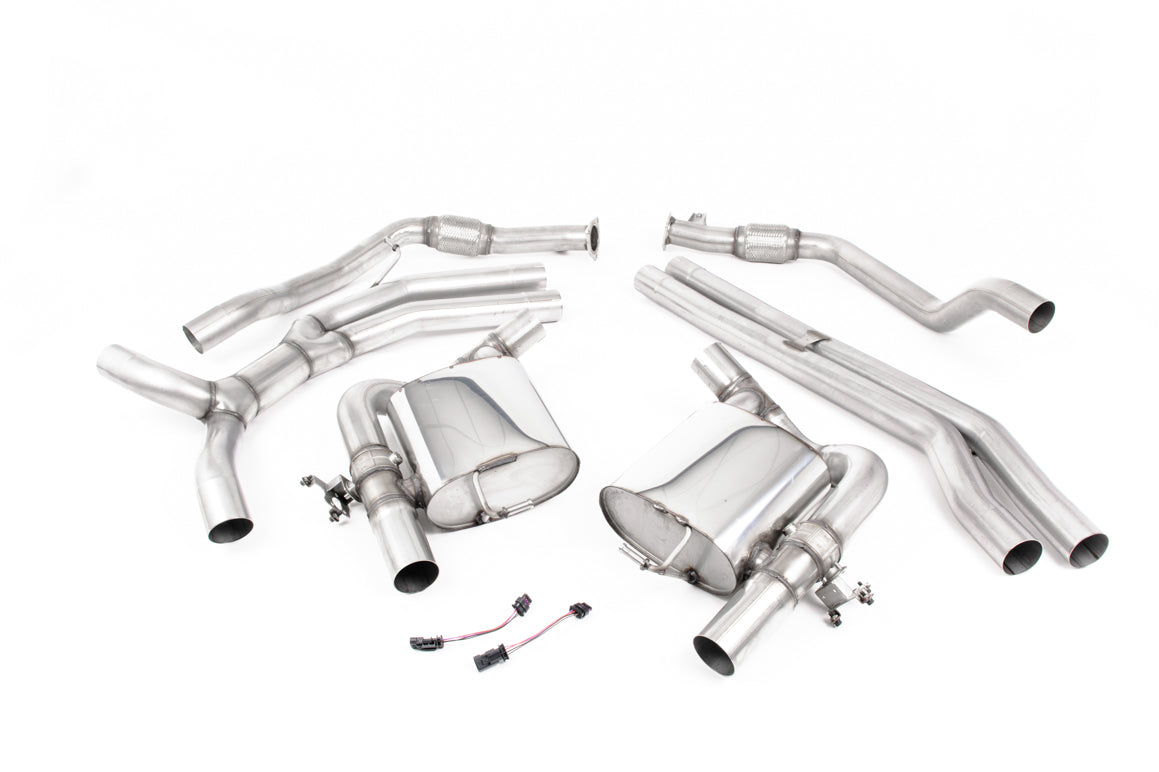 MillTek Audi B9 RS5 Sportback Cat-Back Exhaust System - Non-OPF/GPF - ML Performance UK