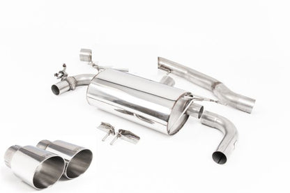 MillTek BMW F22 M240i (OPF-Equipped Models) Non-Resonated Race Cat-Back Exhaust System