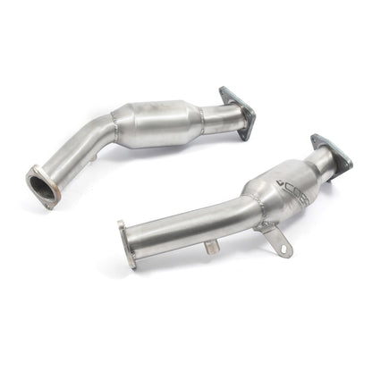 Cobra Exhaust Nissan 350Z Sports Cat / De-Cat Front Pipes - HR Engine (VQ35 HR)