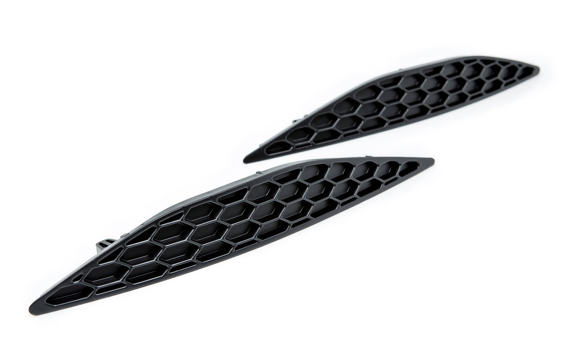 Acexxon R04-10-1 VW Matte Black Rear Reflector Insert Set - Honeycomb | ML Performance UK Car Parts