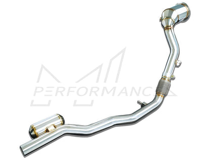 Stone Exhaust Porsche E3 Cayenne 3.0T Eddy Catalytic Downpipe - ML Performance UK