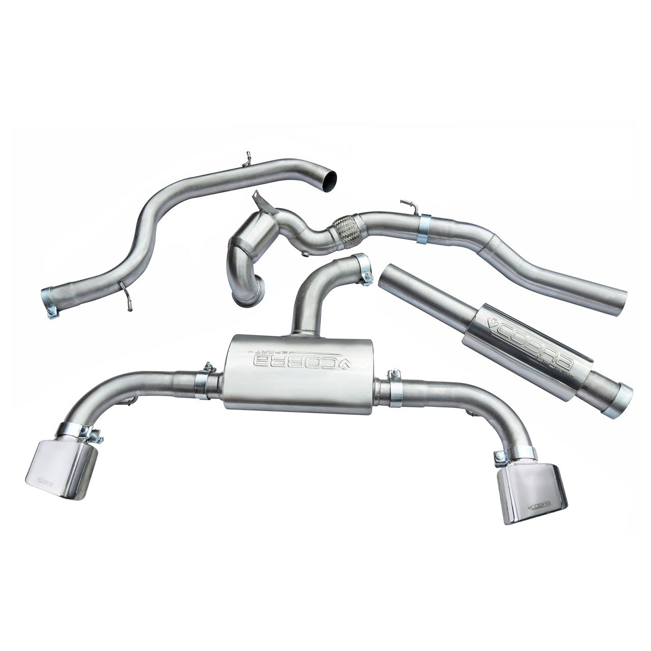 Cobra Exhaust Seat Leon Cupra 280/290/300 (14-18) (Pre-GPF) Turbo Back Performance Exhaust | ML Performance UK Car Parts