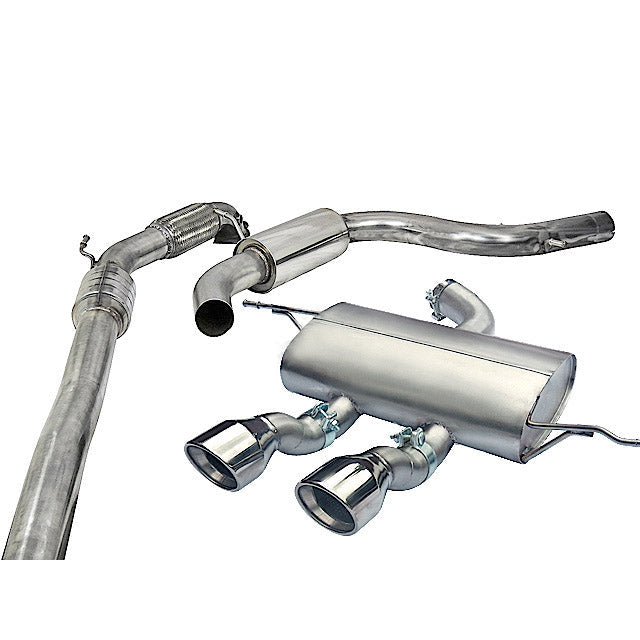 Cobra Exhaust Seat Leon Cupra R Mk2 1P 2.0 T FSI (10-12) Turbo Back Performance Exhaust | ML Performance UK Car Parts