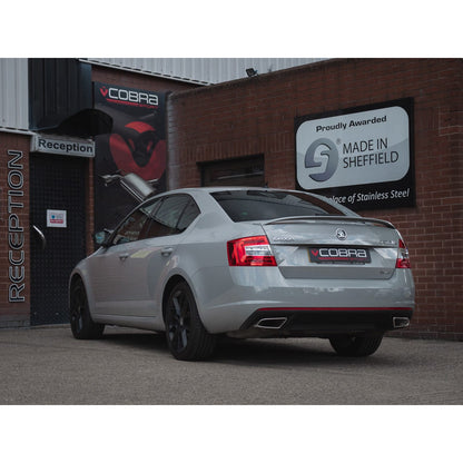 Cobra Exhaust Skoda Octavia vRS 2.0 TSI (5E) (13-18) Resonator Delete Performance Exhaust