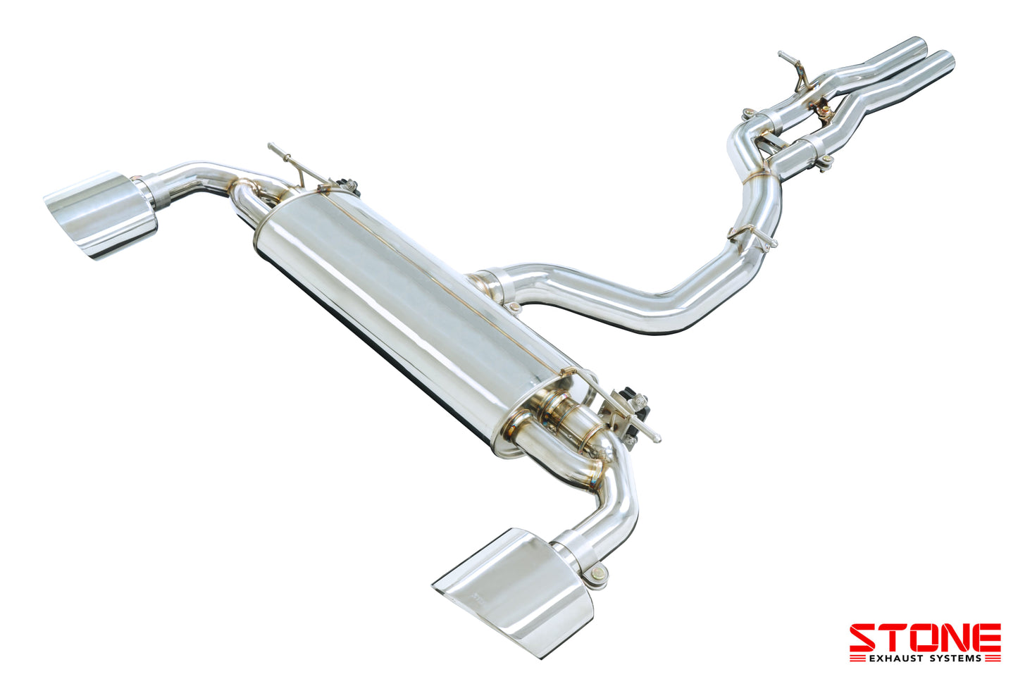 Stone Exhaust Audi CEPA 8V RS3 Valvetronic Catback Exhaust System | ML Performance UK