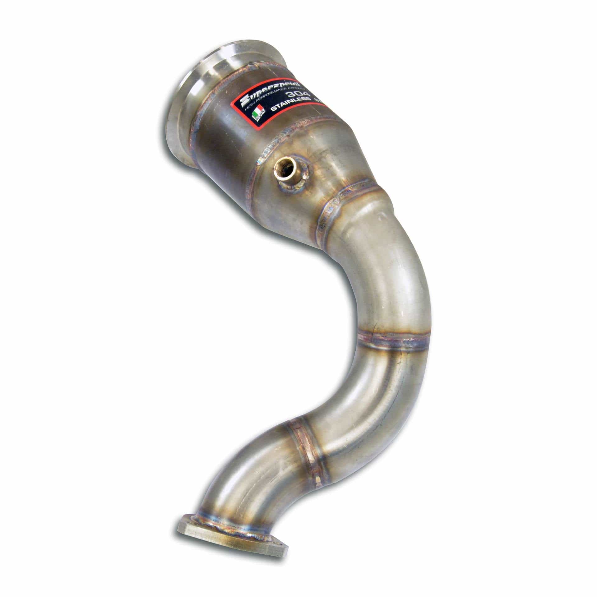 Supersprint Audi C8 RS7 Downpipe with Metallic Catalytic Converter - Left - ML Performance UK