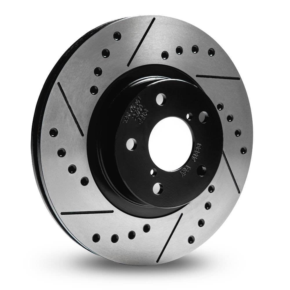 Tarox BMW E90 E92 335i 336m Sport Japan Drilled & Slotted Rear Brake Discs - ML Performance UK