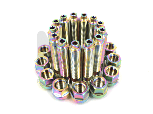 VTT M14/M12 Titanium Wheel Stud Kit - ML Performance UK