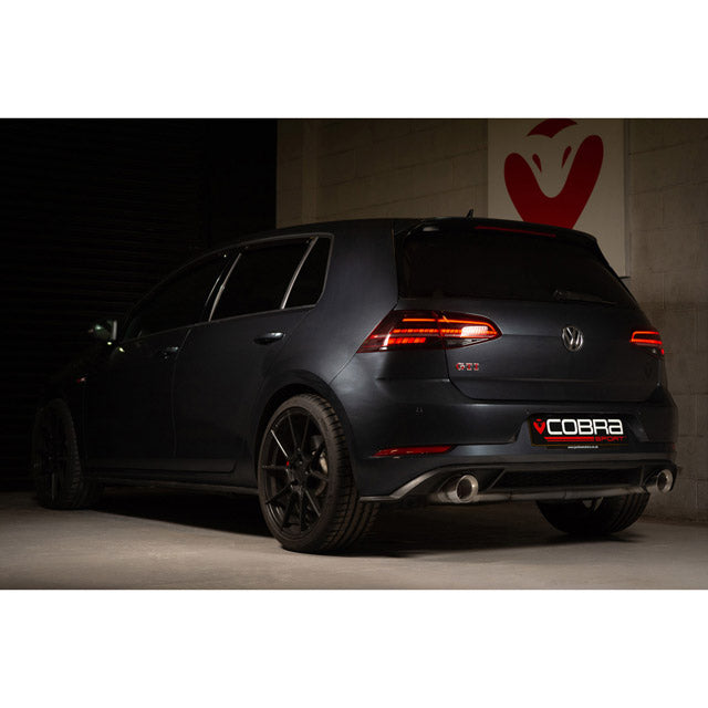 Cobra Exhaust VW Golf GTI (Mk7.5) 2.0 TSI (5G) (17-20) Turbo Back Performance Exhaust