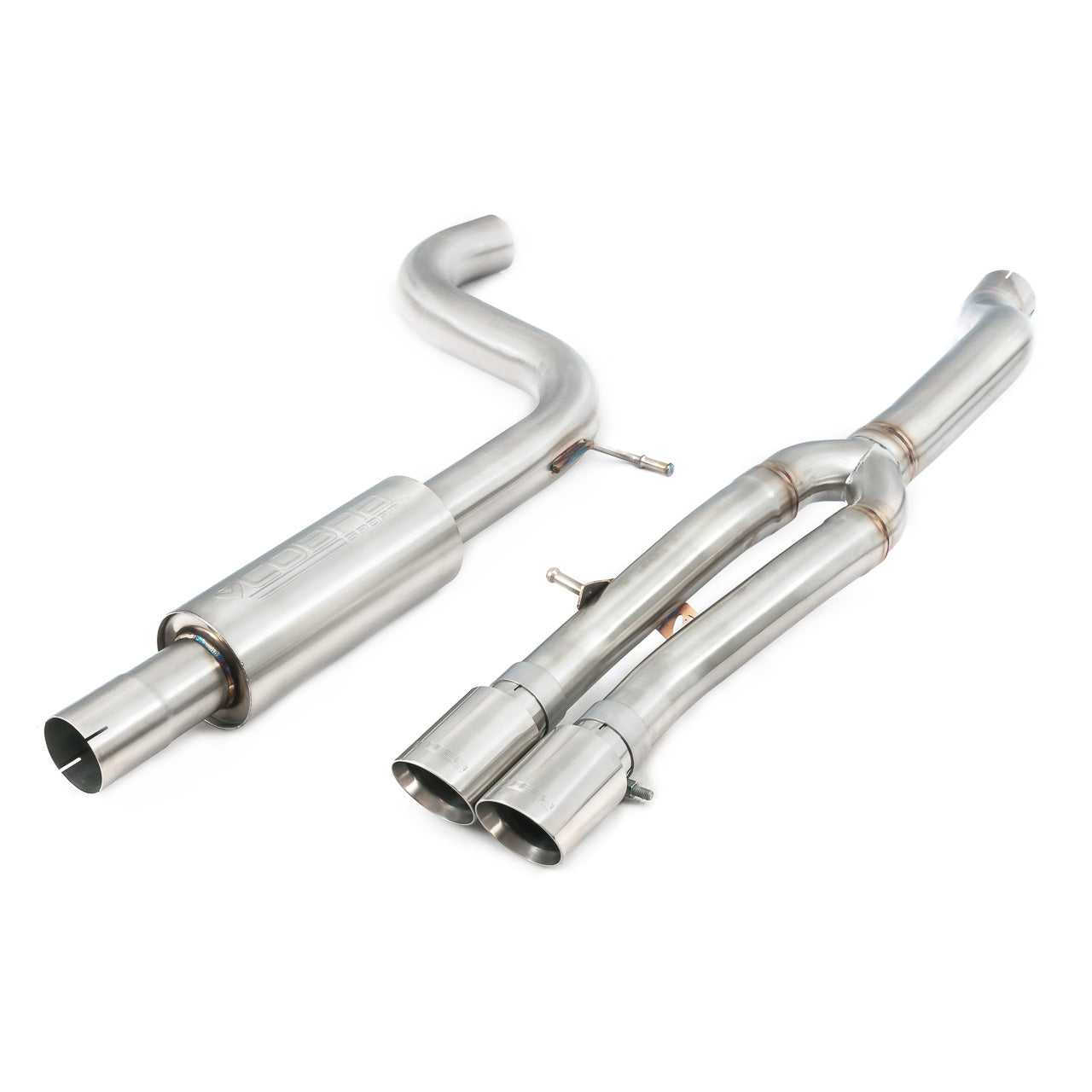 Cobra Exhaust VW Polo GTI (AW) Mk6 2.0 TSI (17-21) Rear Box Delete Race GPF Back Performance Exhaust | ML Performance UK Car Parts