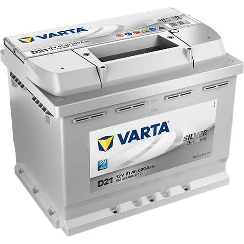 Varta Silver 075 Car Battery - 5 Year Guarantee D21 - ML  Performance UK