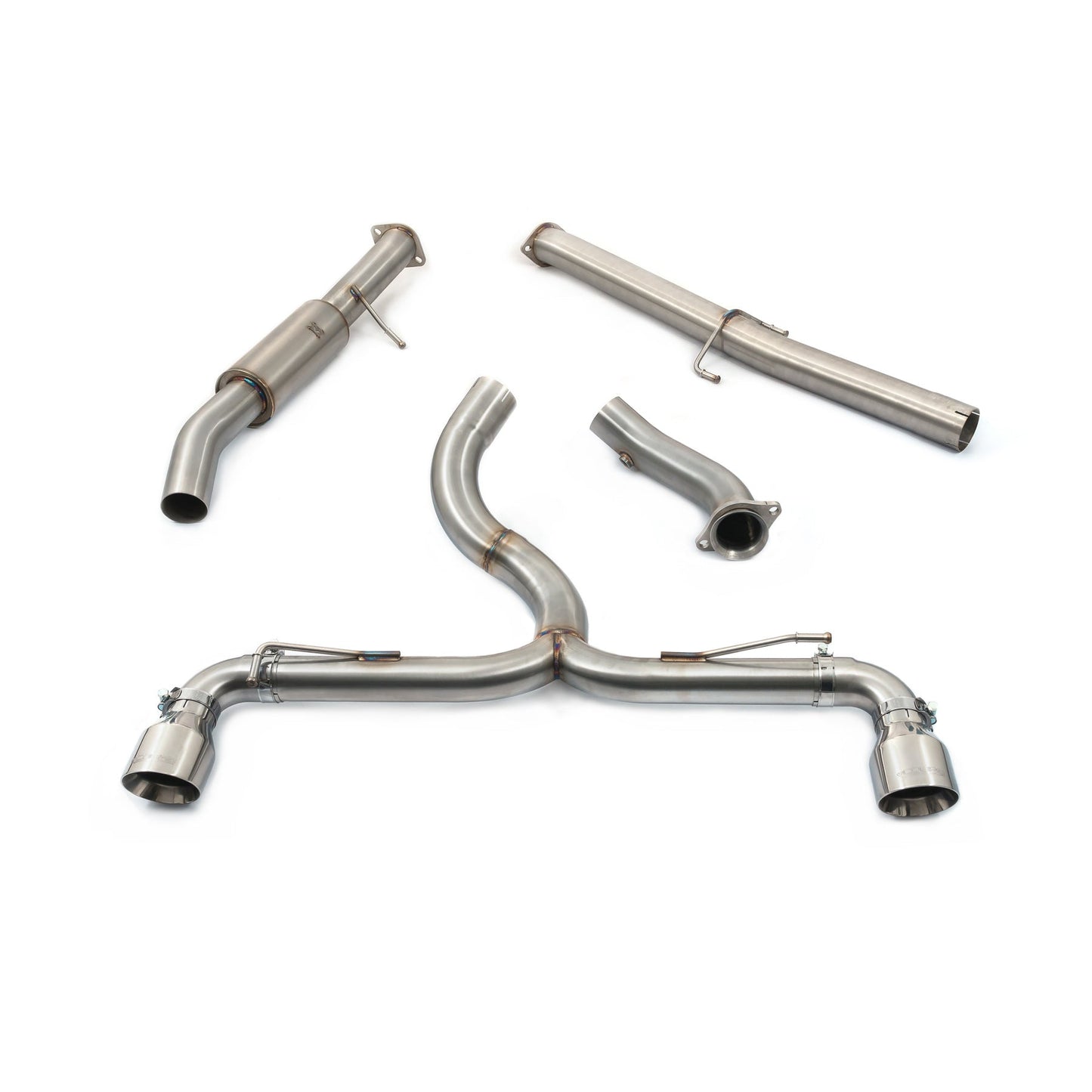 Cobra Exhaust Toyota GR Yaris 1.6 Venom Cat Back Rear Box Delete Performance Exhaust