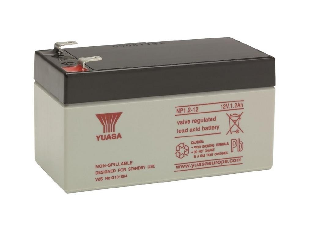 Yuasa NP1.2-12 12V 1.2Ah Start Stop Auxiliary Battery - ML Performance UK