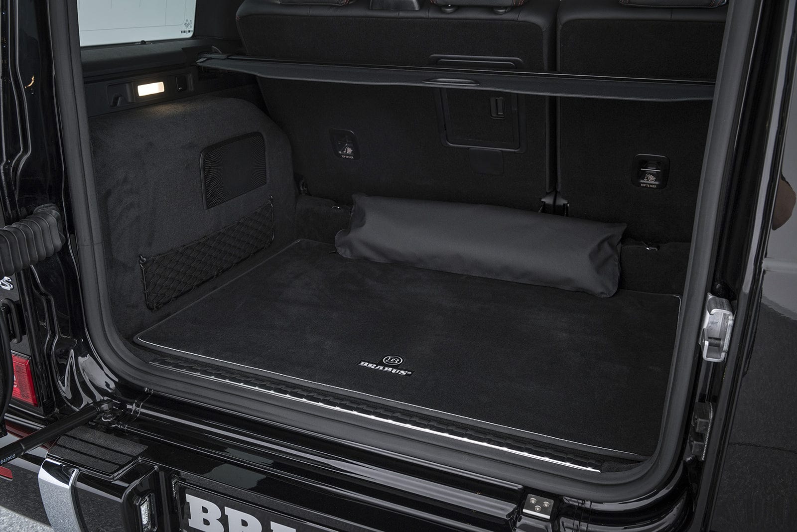 Genuine Brabus 464-872-00N Mercedes-Benz Black Velour Trunk Mat (Inc. G63 AMG, G550 & G500)