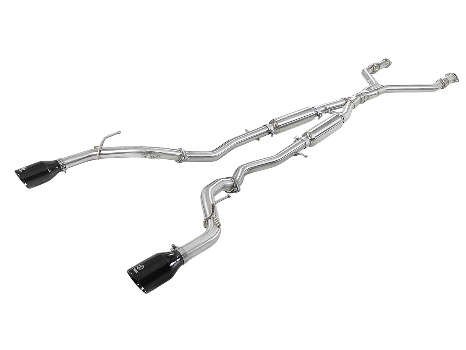 aFe Infiniti Q50 Takeda 304 Stainless Steel Cat-Back Exhaust System - ML Performance UK