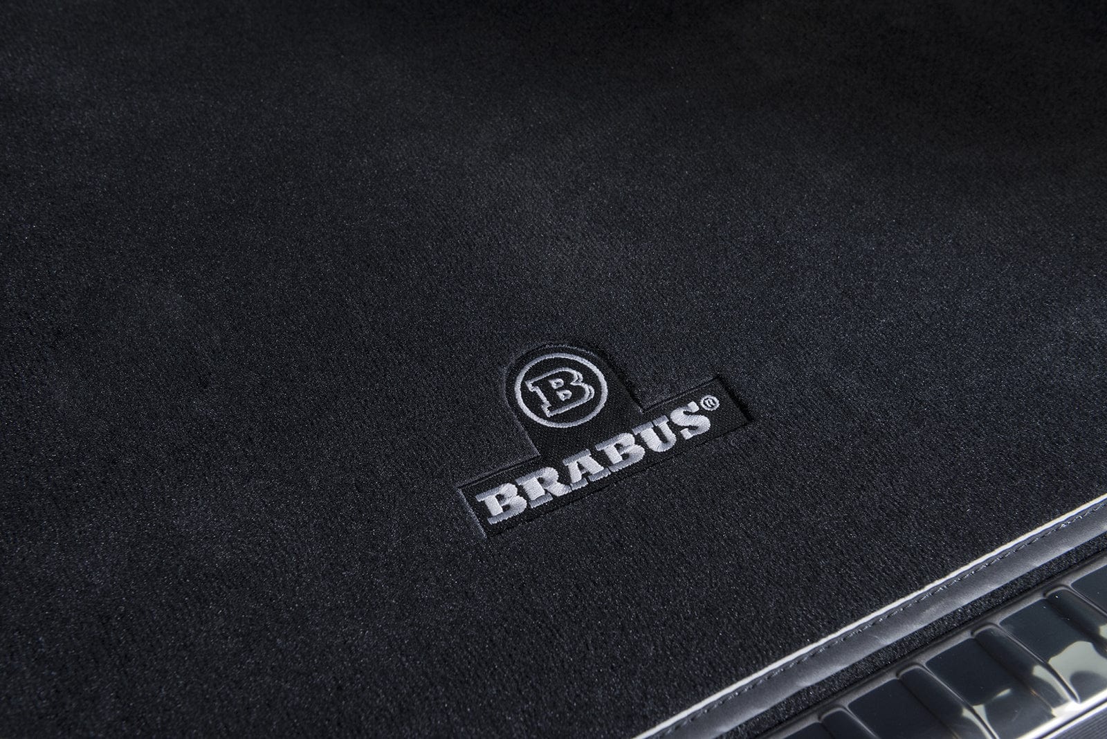 Genuine Brabus 464-872-00N Mercedes-Benz Black Velour Trunk Mat (Inc. G63 AMG, G550 & G500)