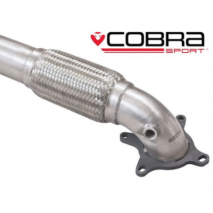 Cobra Exhaust Audi A3 (8P) 2.0 TFSI Quattro (3 Door) Front Pipe Sports Cat / De-Cat Performance Exhaust