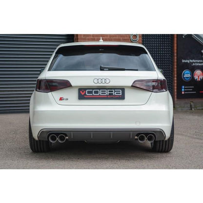 Cobra Exhaust Audi S3 (8V) 5 Door Sportback (Non-Valved) (13-18) Cat Back Performance Exhaust