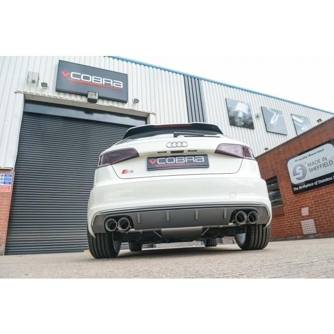 Cobra Exhaust Audi S3 (8V) 5 Door Sportback (Non-Valved) (13-18) Turbo Back Performance Exhaust