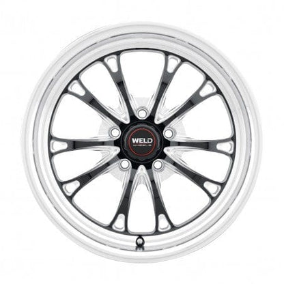 Weld S15770067P25 Belmont Drag S157 Wheel 17x10 5x114.3 ET25 BS6.5 Gloss Black MIL - DIA