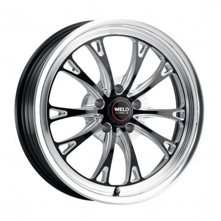 Weld S1577C067N21 Belmont Drag S157 Wheel 17x5 5x114.3 ET-21 BS2.15 Gloss Black MIL - DIA