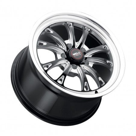 Weld S15770071P30 Belmont Drag S157 Wheel 17x10 5x115 ET30 BS6.7 Gloss Black MIL - DIA