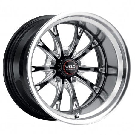 Weld S15771171P06 Belmont Drag S157 Wheel 17x11 5x115 ET6 BS6.25 Gloss Black MIL - DIA