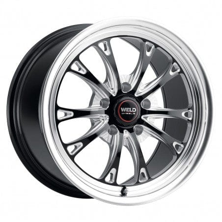 Weld S15770067P25 Belmont Drag S157 Wheel 17x10 5x114.3 ET25 BS6.5 Gloss Black MIL - DIA