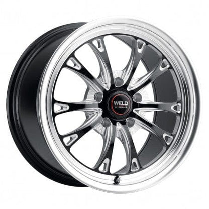 Weld S15770071P30 Belmont Drag S157 Wheel 17x10 5x115 ET30 BS6.7 Gloss Black MIL - DIA