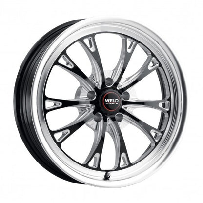 Weld S15770067P49 Belmont Drag S157 Wheel 17x10 5x114.3 ET49 BS7.4 Gloss Black MIL - DIA