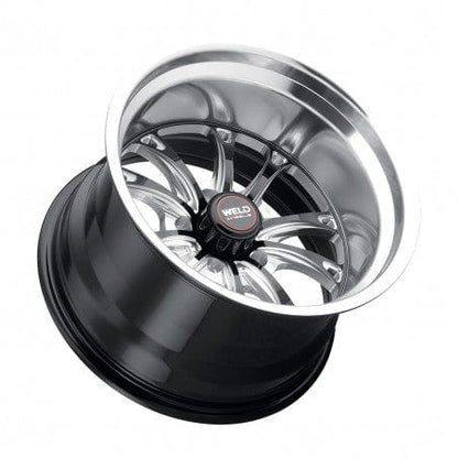 Weld S15771171P06 Belmont Drag S157 Wheel 17x11 5x115 ET6 BS6.25 Gloss Black MIL - DIA