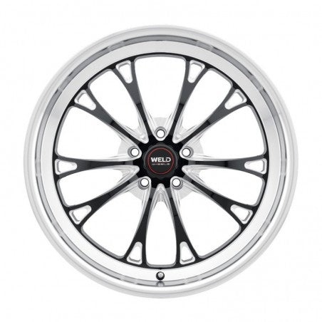 Weld S11389562P29 Belmont S113 Wheel 18x9.5 5x120.65 ET29 BS6.4 Gloss Black MIL - DIA