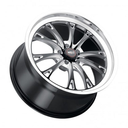 Weld S11388062P29 Belmont S113 Wheel 18x8 5x120.65 ET29 BS5.6 Gloss Black MIL - DIA