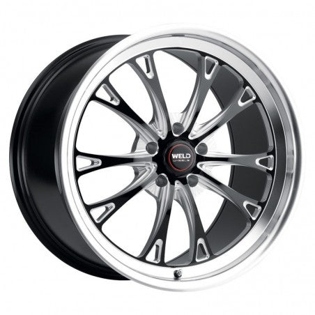 Weld S11302021P52 Belmont S113 Wheel 20x12 5x120 ET52 BS8.5 Gloss Black MIL - DIA