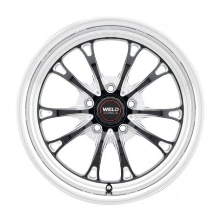 Weld S11379062P45 Belmont S113 Wheel 17x9 5x120.65 ET45 BS6.8 Gloss Black MIL - DIA