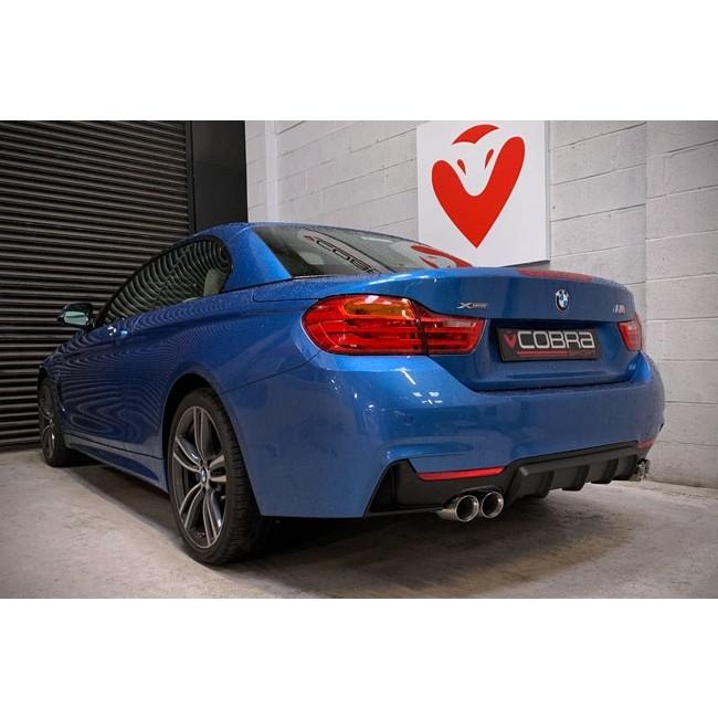 Cobra Exhaust BMW 430D (F32/F33/F36) (13-20) Quad Exit M4 Style Performance Exhaust