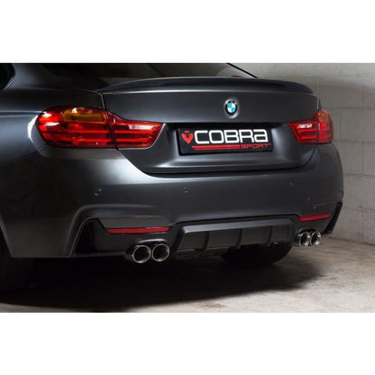 Cobra Exhaust BMW 430D (F32/F33/F36) (13-20) Quad Exit M4 Style Performance Exhaust