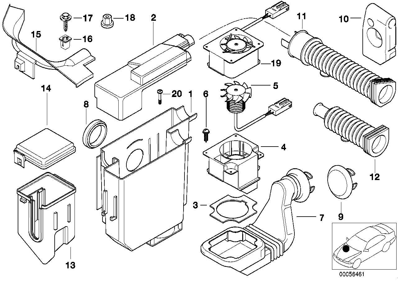 Genuine BMW 12901739877 E36 Grommet (Inc. Z3 M, Z3 2.8 & Z3 1.9) | ML Performance UK UK Car Parts