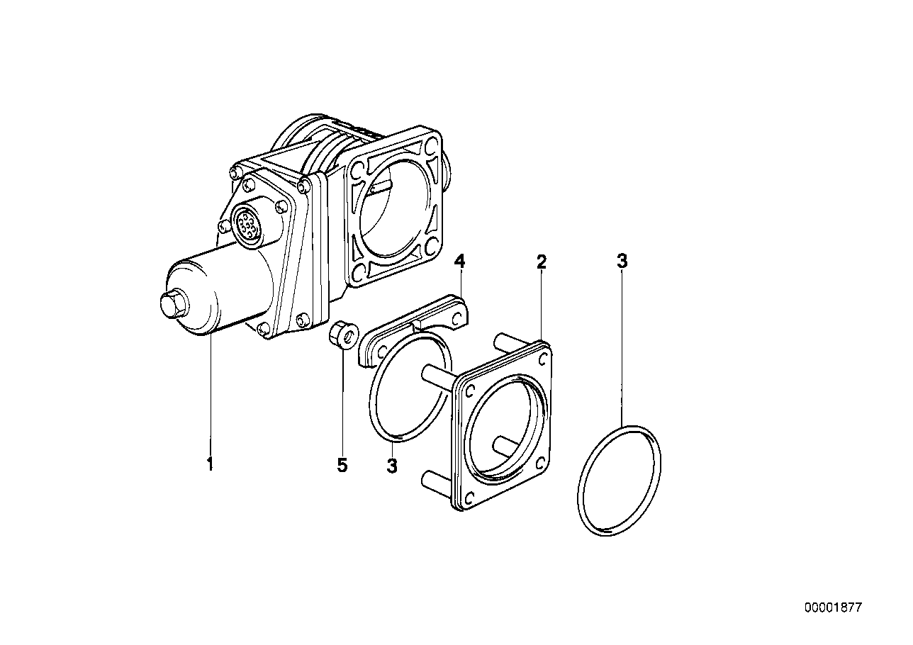 Genuine BMW 13541716532 E34 E32 Holder EML (Inc. 730i, 735iL & 730iL) | ML Performance UK UK Car Parts