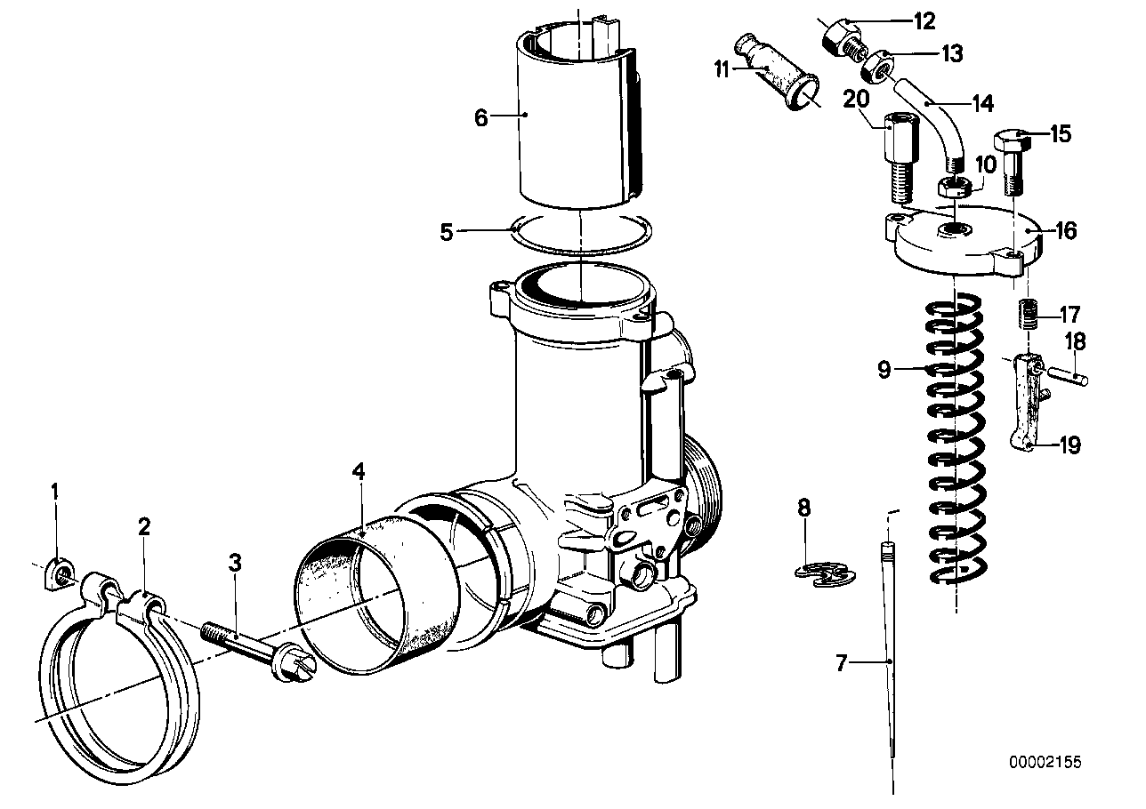 Genuine BMW 13111260848 Spring (Inc. R90S) | ML Performance UK UK Car Parts