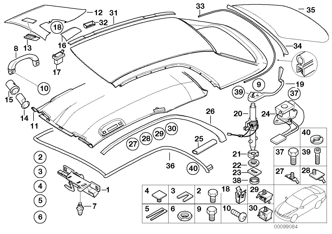 Genuine BMW 54218228946 E46 Locking Disc Right (Inc. M3, 318Ci & 330Ci) | ML Performance UK UK Car Parts